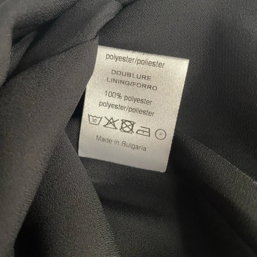 Sandro Black Ruffle Knee Length Pencil Skirt S / 2 - Picture 7 of 7